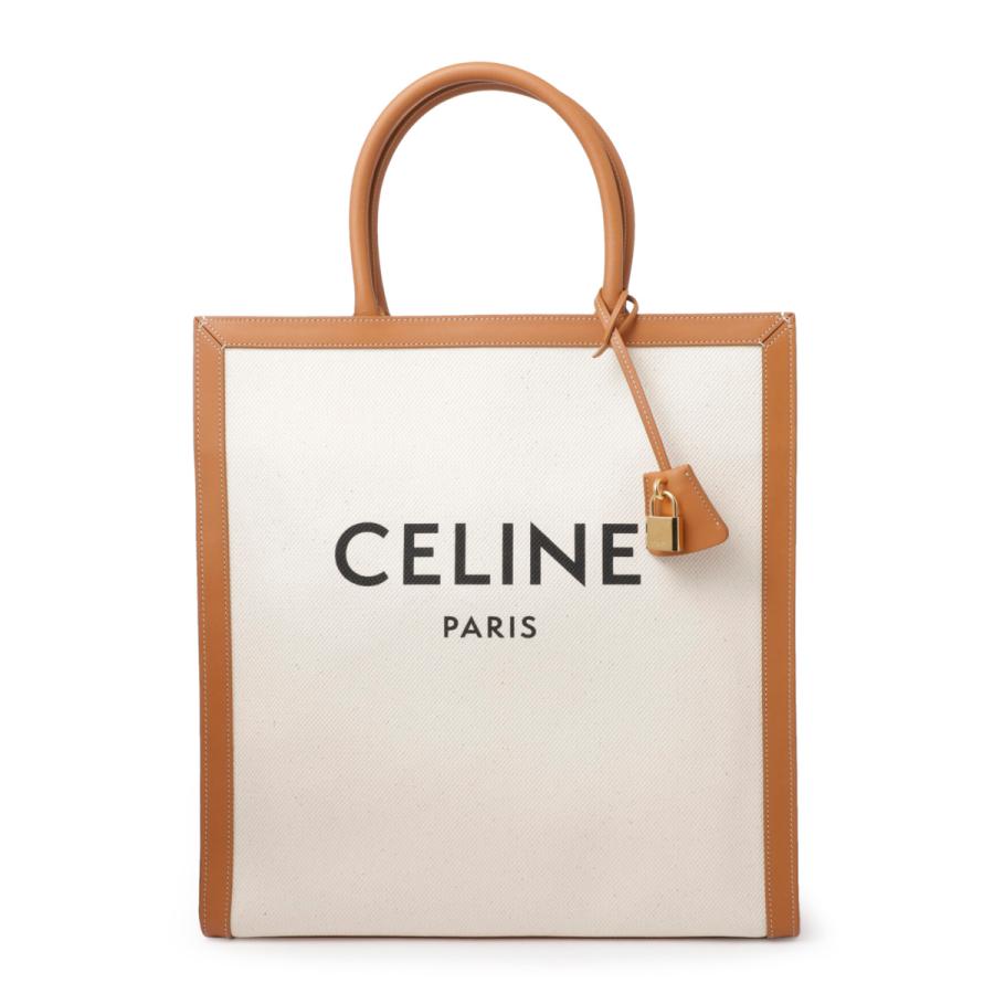 セリーヌ バッグ CELINE トートバッグ Vertical ベージュ メンズ トート ロゴ キャンバス 19040-2bnz-02ntの画像