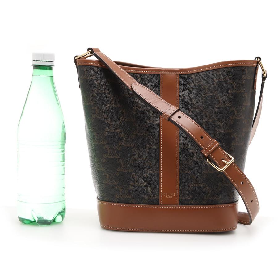 セリーヌ CELINE バケットバッグ Small TRIOMPHE CANVAS ショルダーバッグ ブラウン レディース 19144-2cas-04lu_2