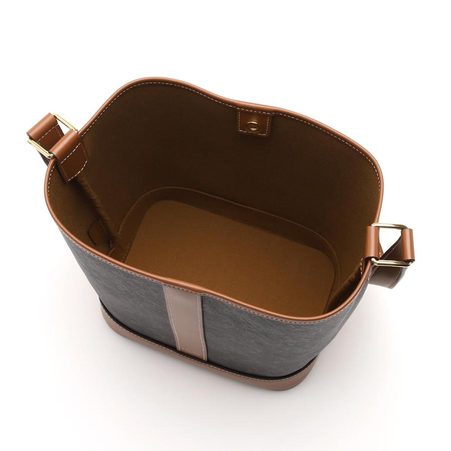 セリーヌ CELINE バケットバッグ Small TRIOMPHE CANVAS ショルダーバッグ ブラウン レディース 19144-2cas-04lu_4