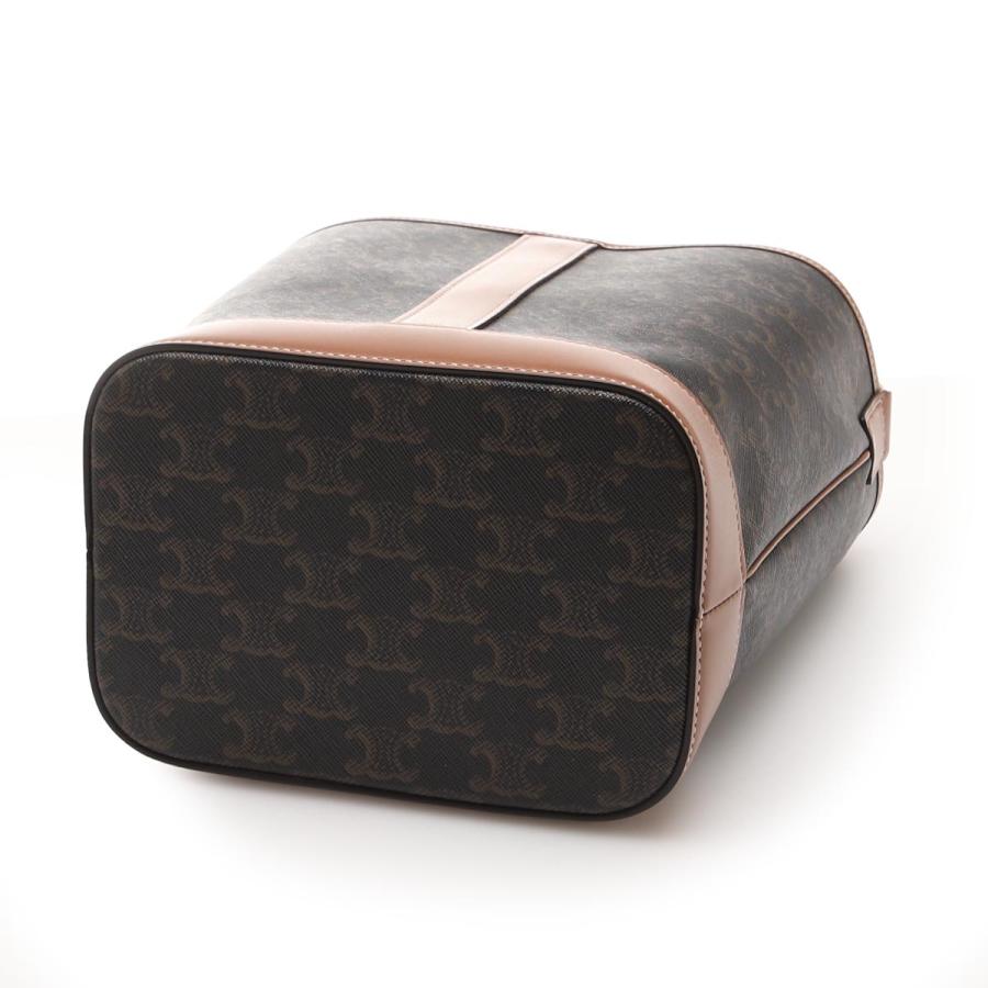 セリーヌ CELINE バケットバッグ Small TRIOMPHE CANVAS ショルダーバッグ ブラウン レディース 19144-2cas-04lu_5