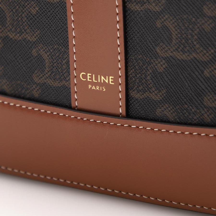 セリーヌ CELINE バケットバッグ Small TRIOMPHE CANVAS ショルダーバッグ ブラウン レディース 19144-2cas-04lu_7