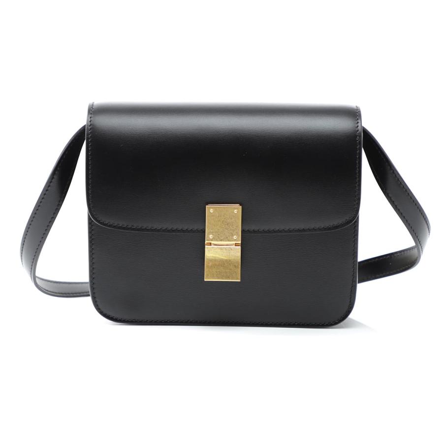 CELINE セリーヌ ショルダーバッグ Teen ティーン ブラック レディース 