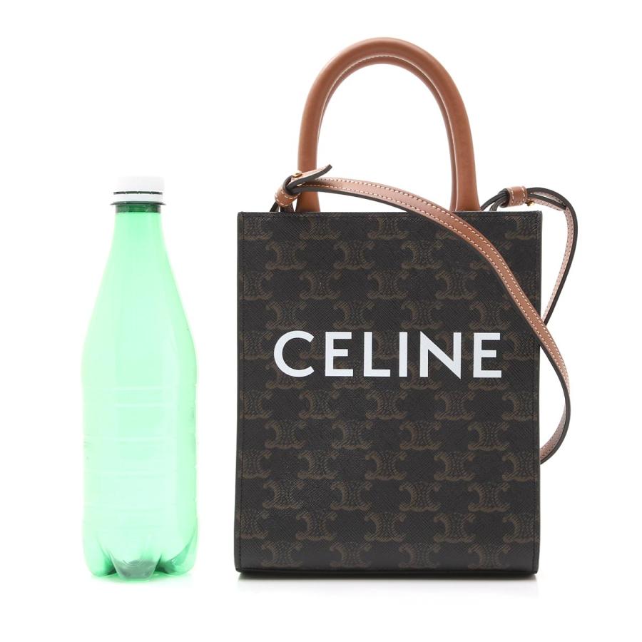 CELINE（セリーヌ） トートバッグ 2WAY Mini Cabas Vertical ブラウン