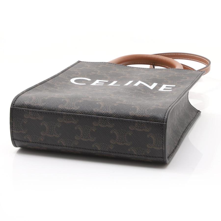 CELINE（セリーヌ） トートバッグ 2WAY Mini Cabas Vertical ブラウン