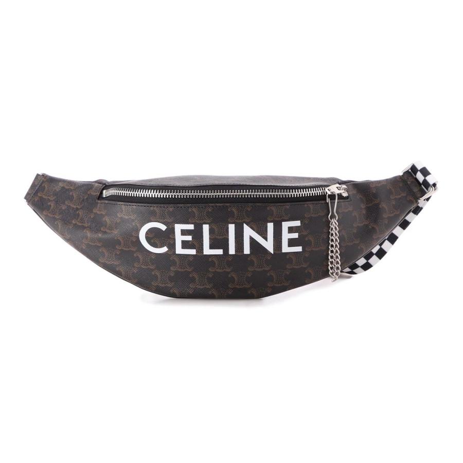 CELINE ボディバッグ CELINE（セリーヌ） ボディバッグ ベルトバッグ ブラック メンズ 19597
