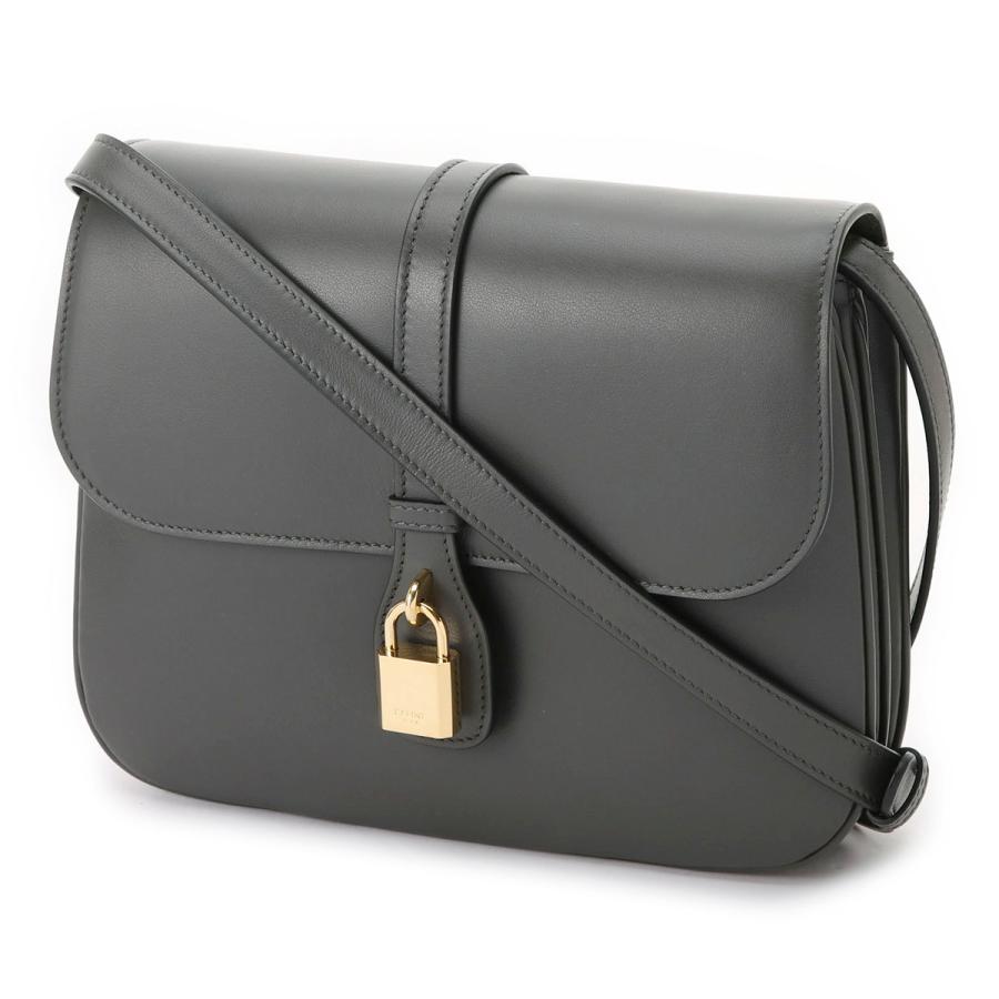 CÉLINE ショルダーバッグ グレー/ブラウン/ブラック CELINE（セリーヌ） ショルダーバッグ 3WAY MEDIUM TABOU グレー