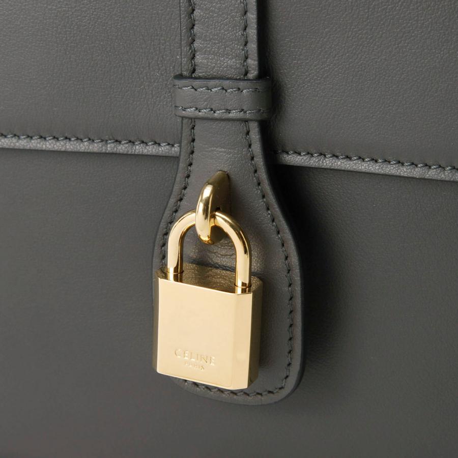 最終お値下CELINE セリーヌ ロゴ ストラップ クロスバック タンクグレー 最終お値下CELINE セリーヌ ロゴ ストラップ クロスバック タンク