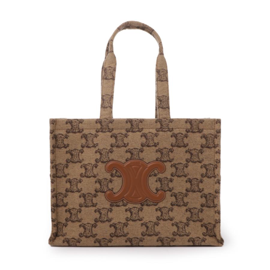CELINE（セリーヌ） トートバッグ LARGE CABAS ブラウン レディース