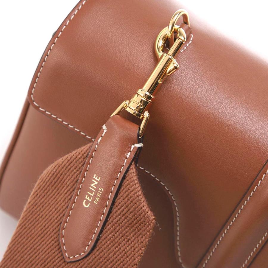 CELINE セリーヌ ショルダーバッグ TEEN SOFT 16 ブラウン