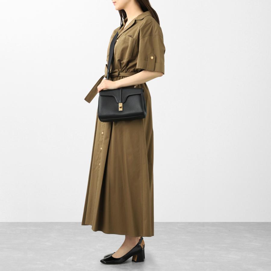 CELINE セリーヌ ショルダーバッグ TEEN SOFT 16 ブラック CELINE セリーヌ ショルダーバッグ TEEN SOFT 16 ブラック