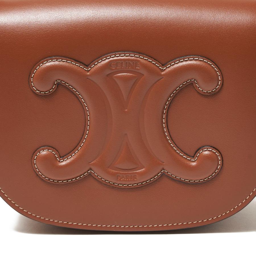 セリーヌ ショルダーバッグ FOLCO 19826 3DU3 04LU フォルコ CELINE セリーヌ ショルダーバッグ FOLCO ブラウン レディース