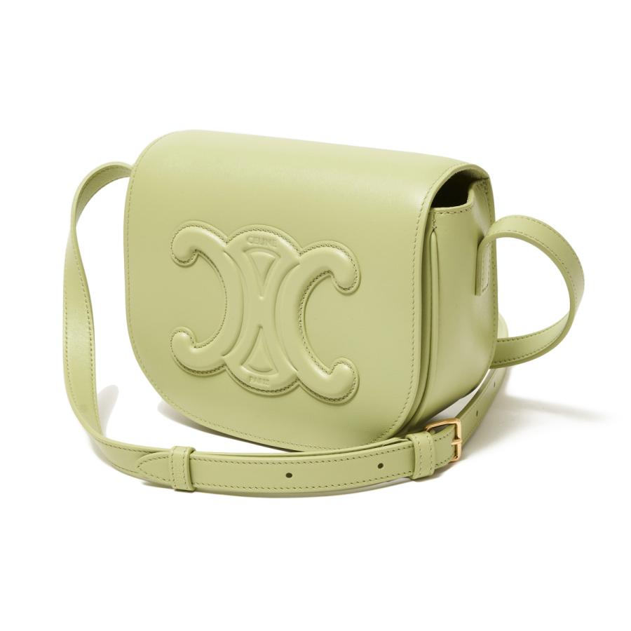 CELINE（セリーヌ） ショルダーバッグ FOLCO グリーン レディース