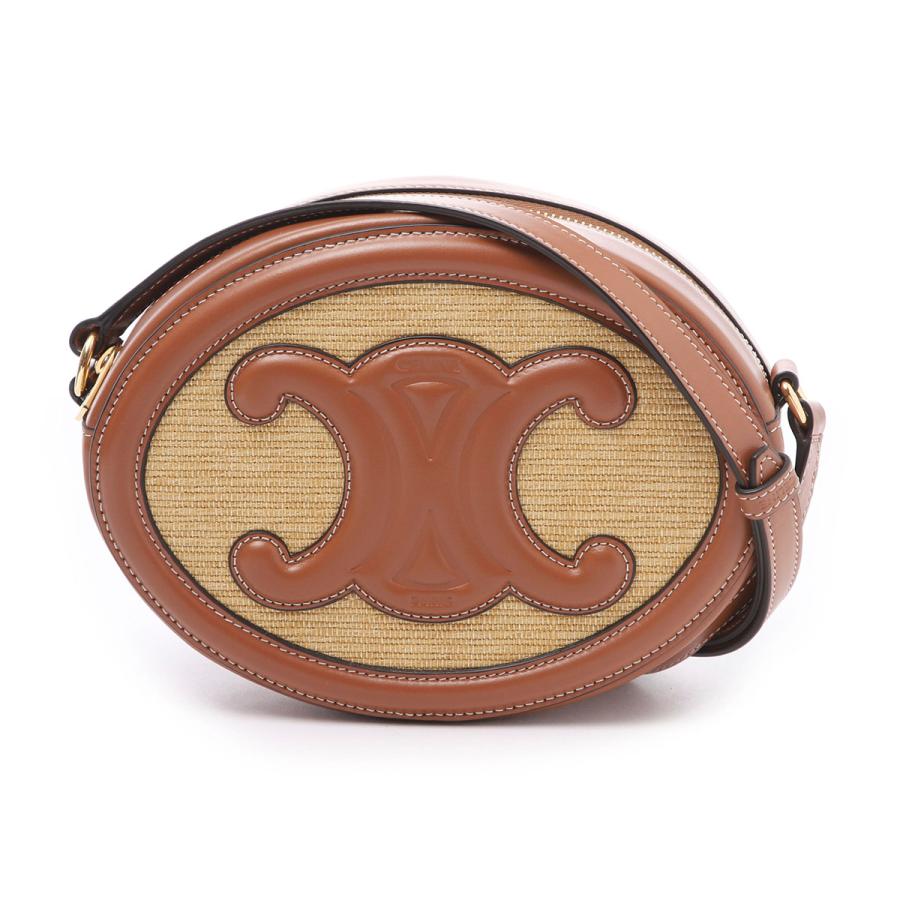 CELINE（セリーヌ） ショルダーバッグ OVAL BAG ベージュ レディース