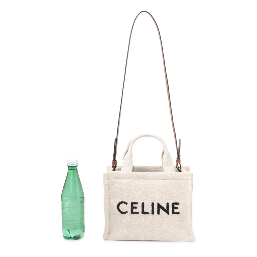 CELINE セリーヌ トートバッグ 2WAY SMALL CABAS ホワイト