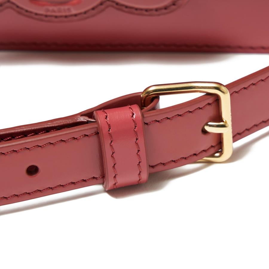CELINE セリーヌ ショルダーバッグ CUIR キュイル レッド レディース 