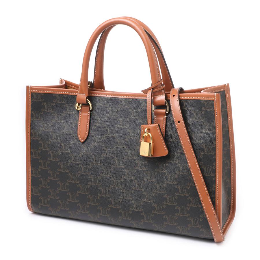 セリーヌ CELINE トートバッグ 2WAY MINI HORIZONTAL CABAS ブラウン