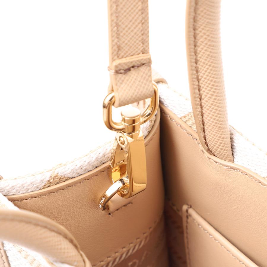 PRADA（プラダ） ショルダーバッグ SYMBOL MINI ハンドバッグ ベージュ