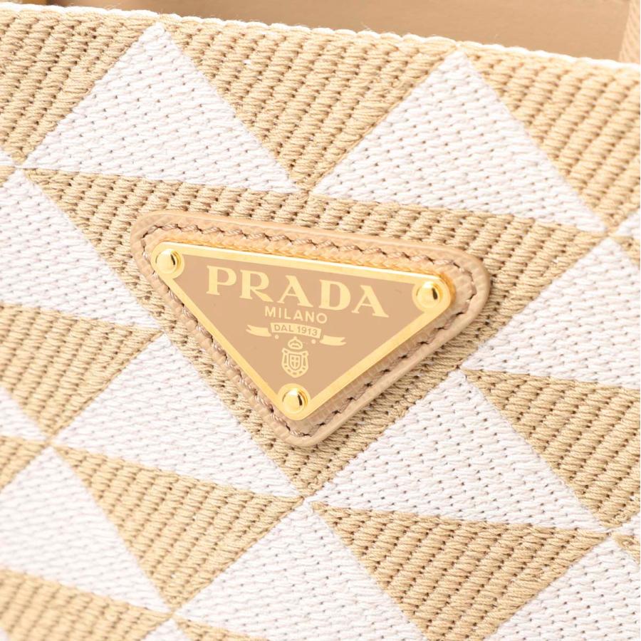 PRADA（プラダ） ショルダーバッグ SYMBOL MINI ハンドバッグ ベージュ