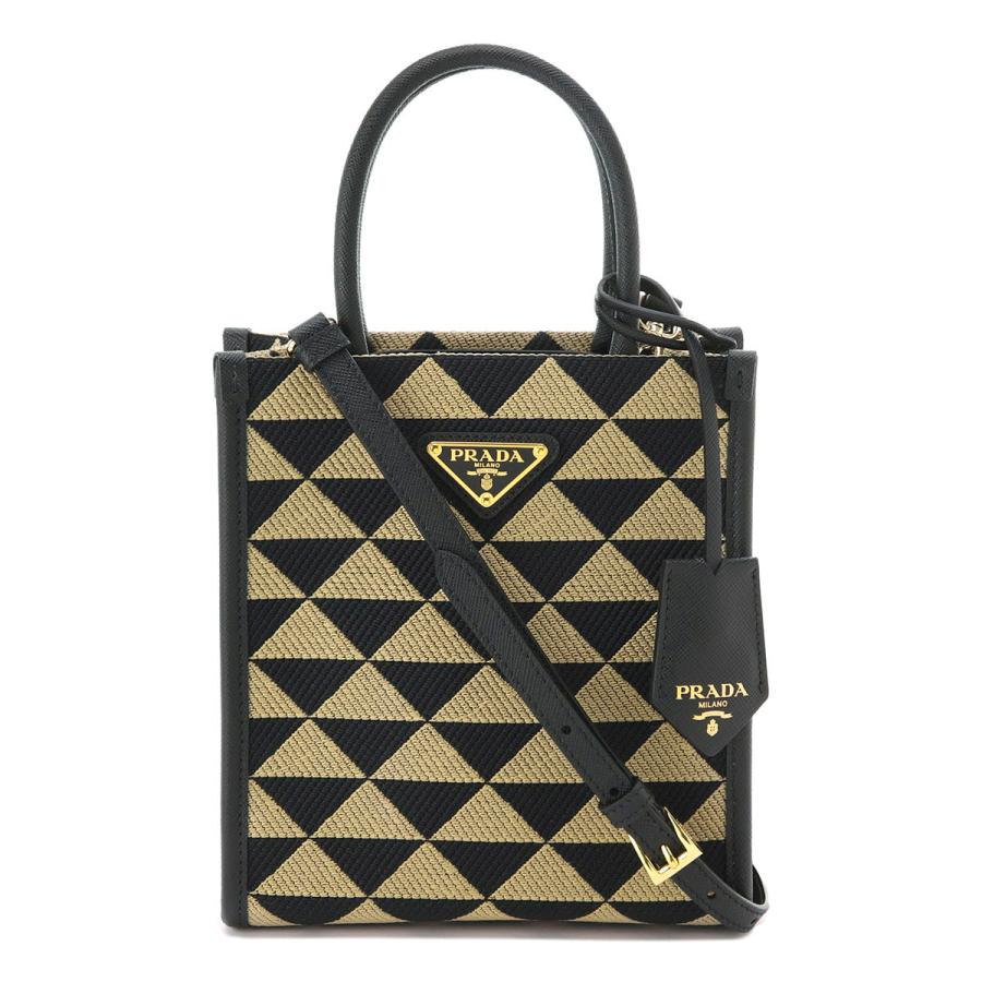 PRADA（プラダ） トートバッグ 2WAY TRIANGOLO JA マイクロバッグ