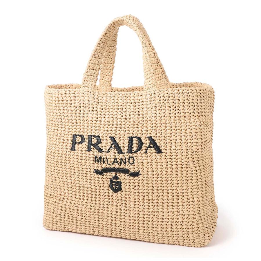 PRADA（プラダ） トートバッグ RAFIA ベージュ レディース 1bg392-vool