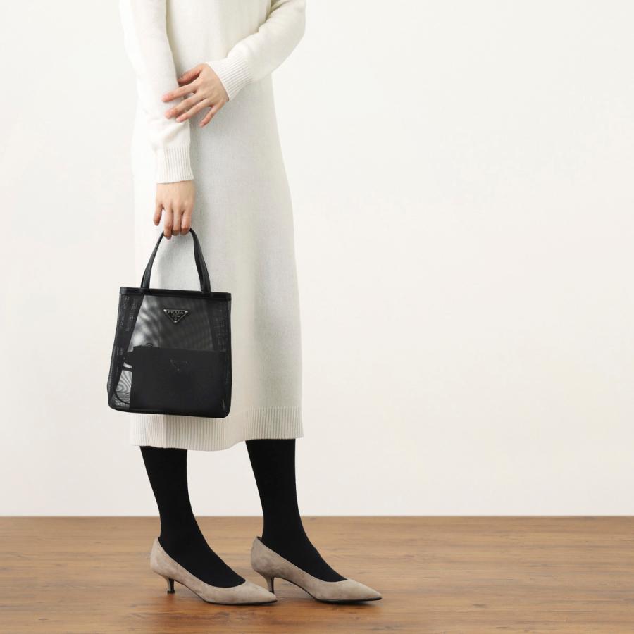 PRADA（プラダ） トートバッグ ショッピングバッグ ブラック