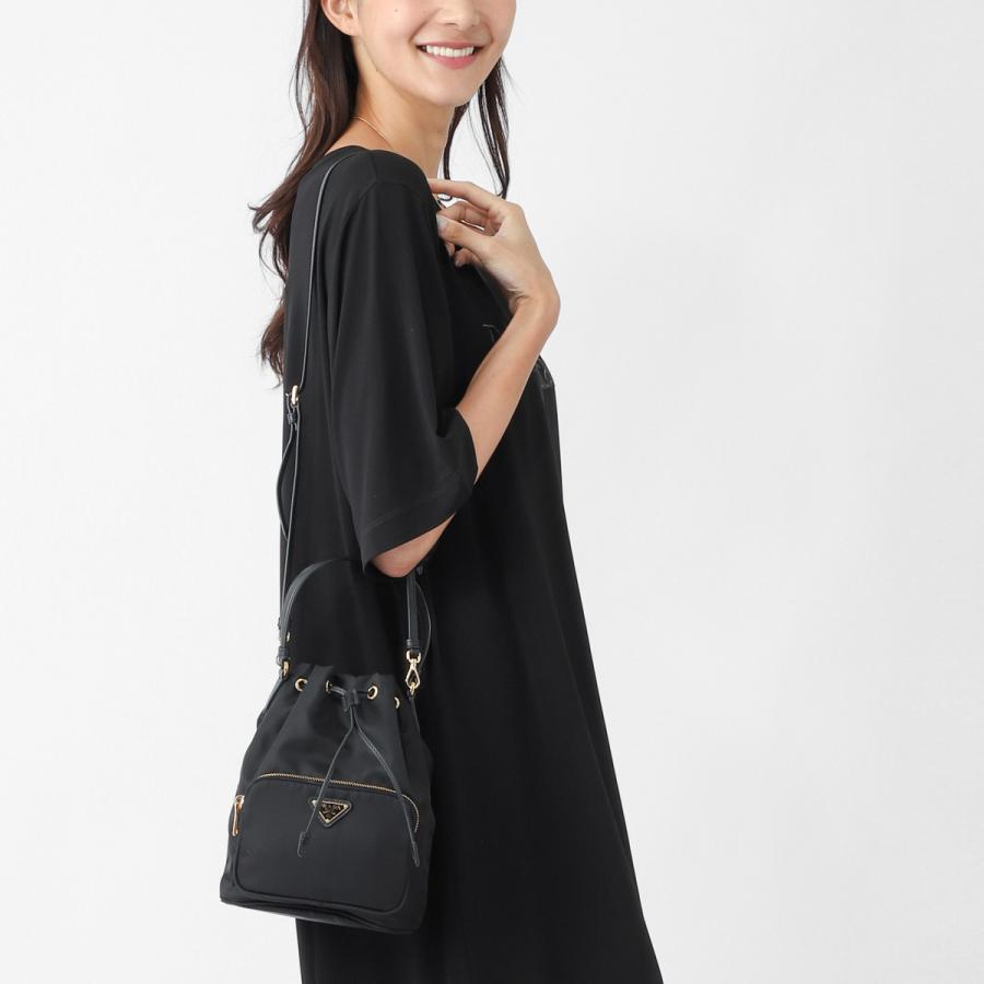 PRADA（プラダ） 巾着 バケット バッグ 3WAY PRADA DUET RE-NYLON