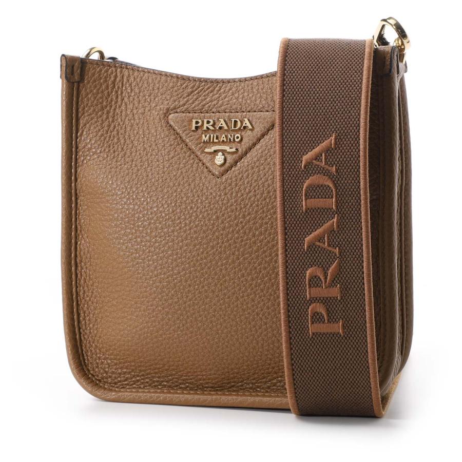 正規店購入 【プラダ】ショルダーバッグ ブラウン PRADA（プラダ） ショルダーバッグ ブラウン レディース 1bh191-v7no