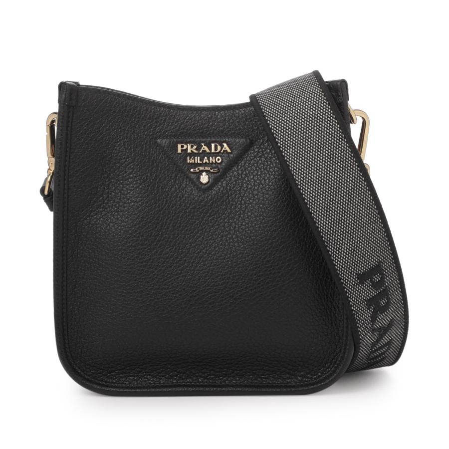 PRADA ショルダーバッグ プラダ ハンドバッグ ヴィンテージ 黒 希少 鏡 PRADA（プラダ） バッグ ショルダーバッグ ブラック レディース