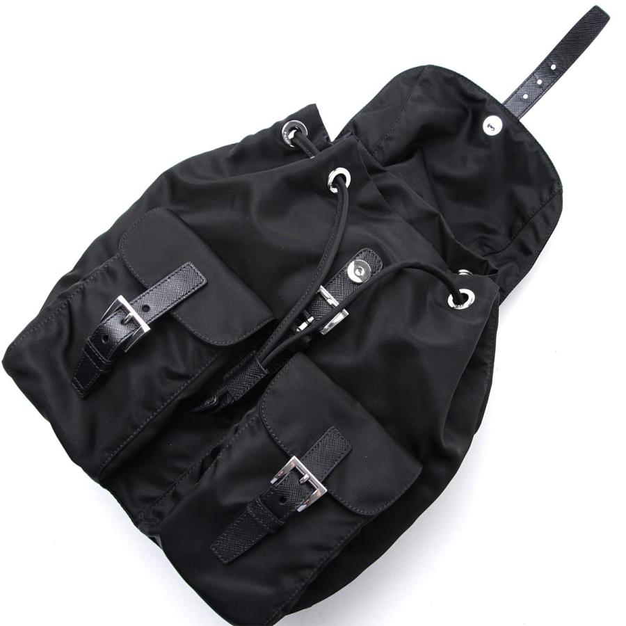 PRADA プラダ バックパック VELA リュック ブラック レディース PRADA プラダ バックパック VELA リュック ブラック レディース