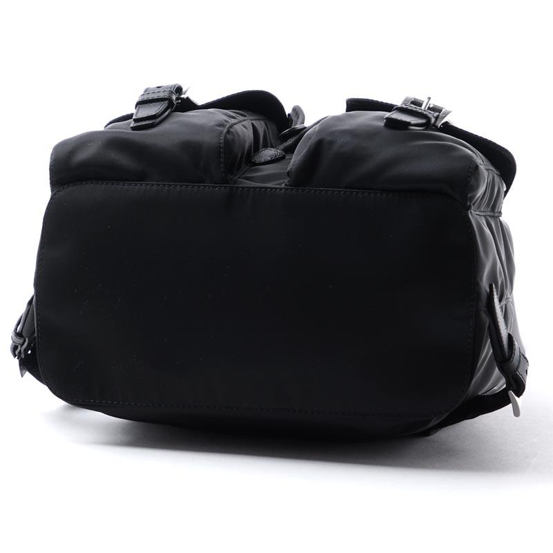 PRADA プラダ バックパック VELA リュック ブラック レディース PRADA プラダ バックパック VELA リュック ブラック レディース