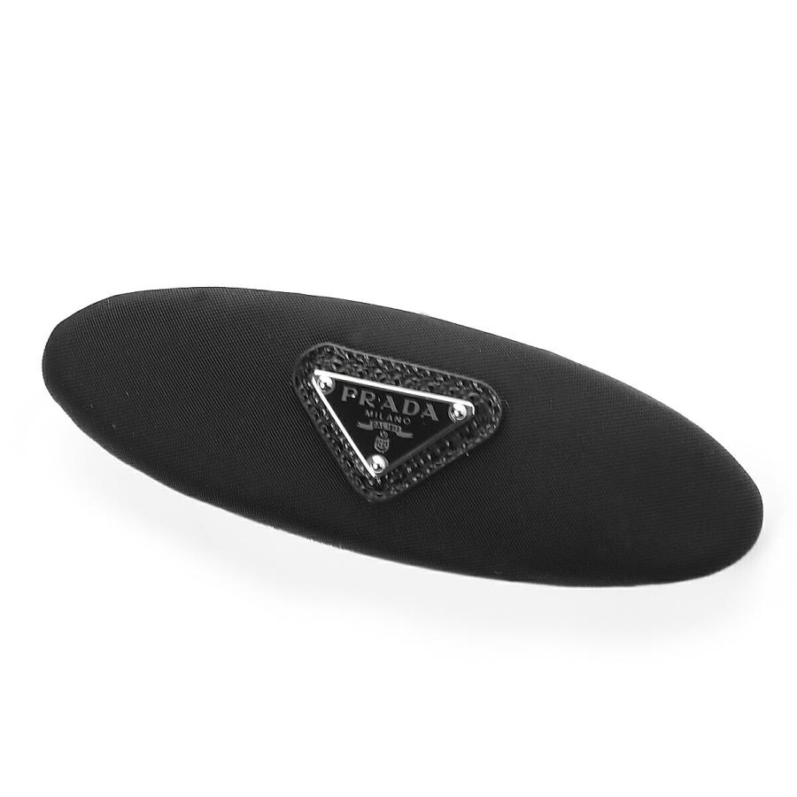 PRADA（プラダ） バレッタ RE-NYLON HAIR CLIP ヘアクリップ ブラック