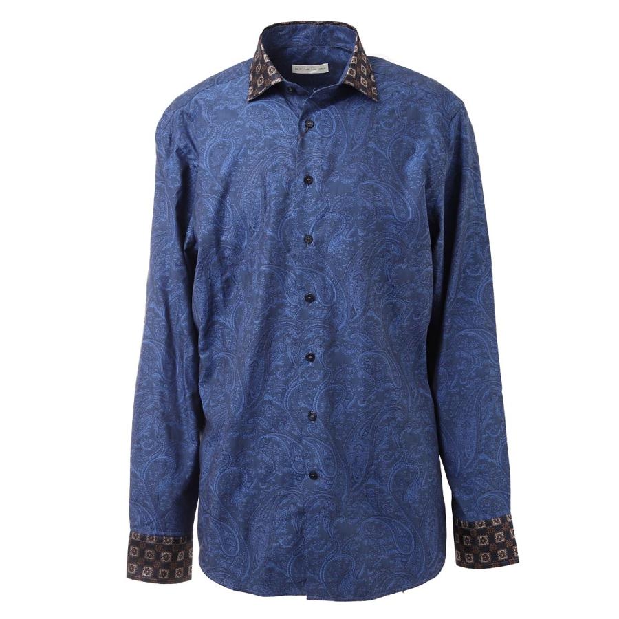 エトロ Etro シャツ 大きいサイズあり ブルー メンズ 1k622 00 0 1k622 00 モダンブルーyahoo 店 通販 Yahoo ショッピング