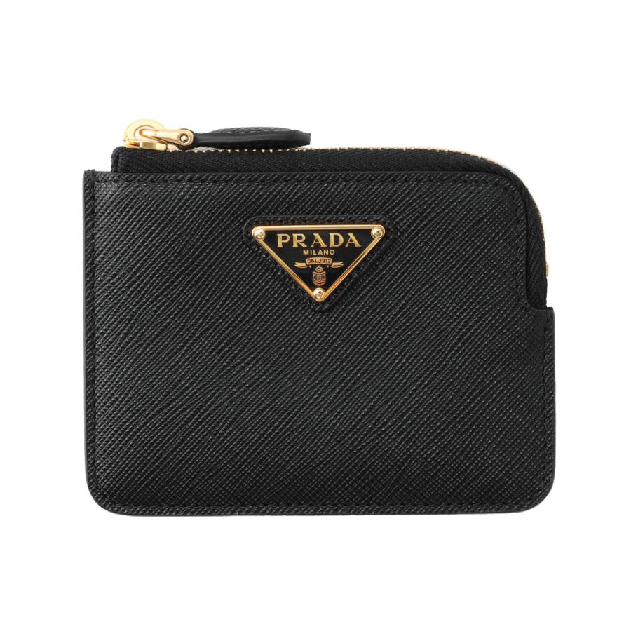 PRADA プラダ コインケース ブラック レディース 1mb047-qhh