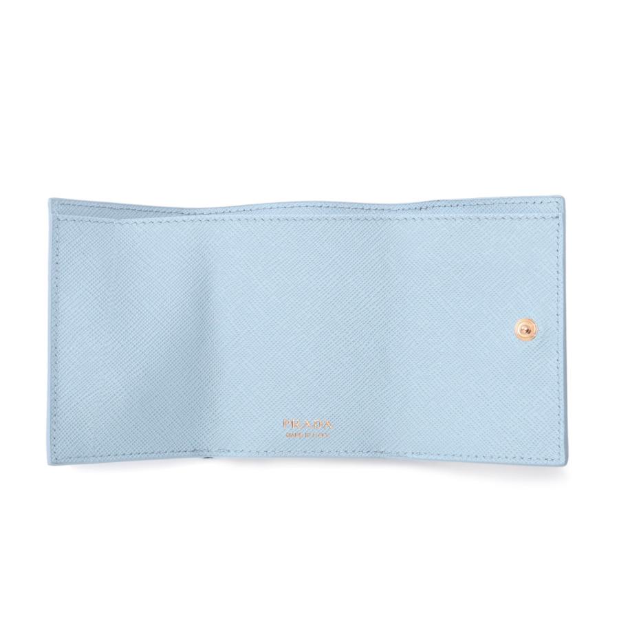 PRADA（プラダ） PRADA 3つ折り財布 小銭入れ付き SAFFIANO TRIANGLE