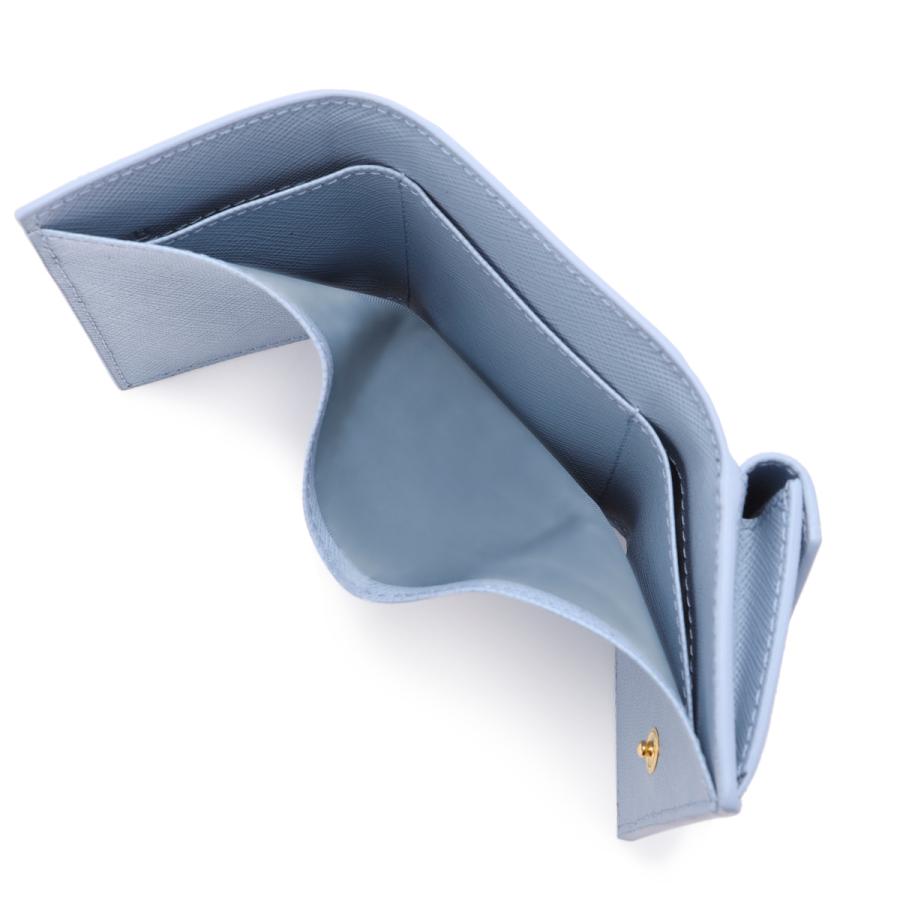 PRADA（プラダ） PRADA 3つ折り財布 小銭入れ付き SAFFIANO TRIANGLE