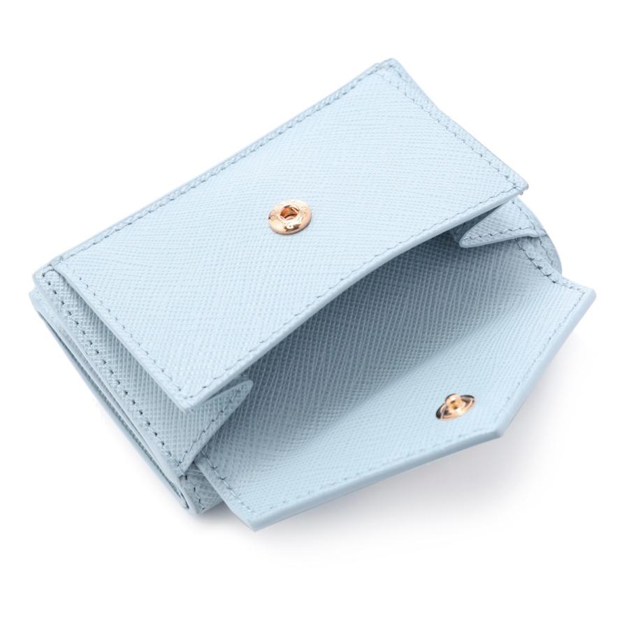 PRADA（プラダ） PRADA 3つ折り財布 小銭入れ付き SAFFIANO TRIANGLE