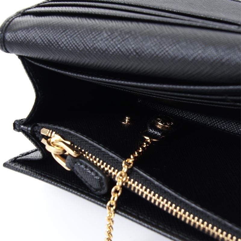 PRADA（プラダ） 長財布 小銭入れ付き SAFFIANO サフィアーノ ブラック