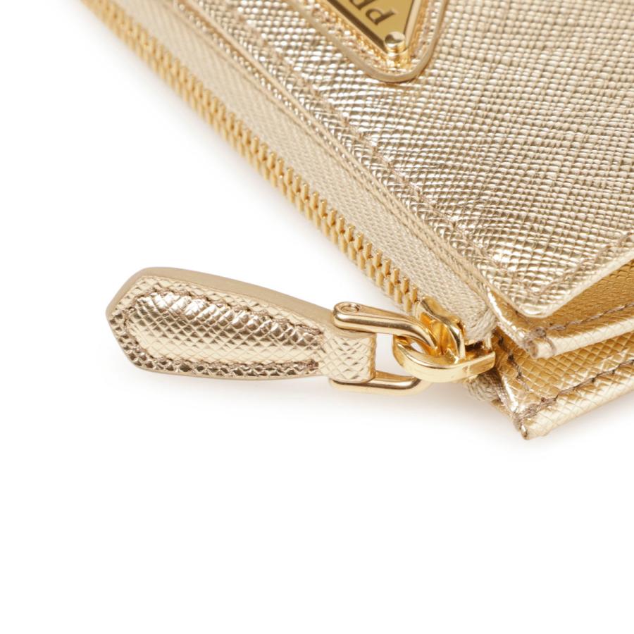 PRADA プラダ 2つ折り財布 小銭入れ付き SAFFIANO TRIANGOLO PRADA プラダ 2つ折り財布 小銭入れ付き SAFFIANO TRIANGOLO