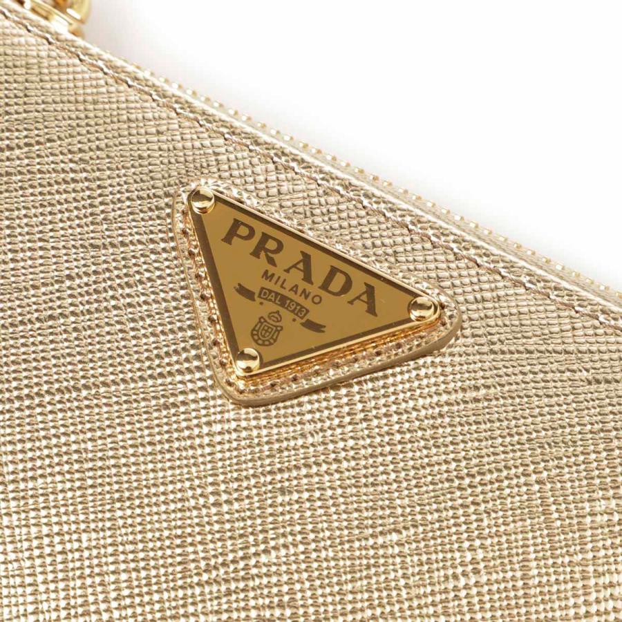 PRADA プラダ 2つ折り財布 小銭入れ付き SAFFIANO TRIANGOLO PRADA プラダ 2つ折り財布 小銭入れ付き SAFFIANO TRIANGOLO