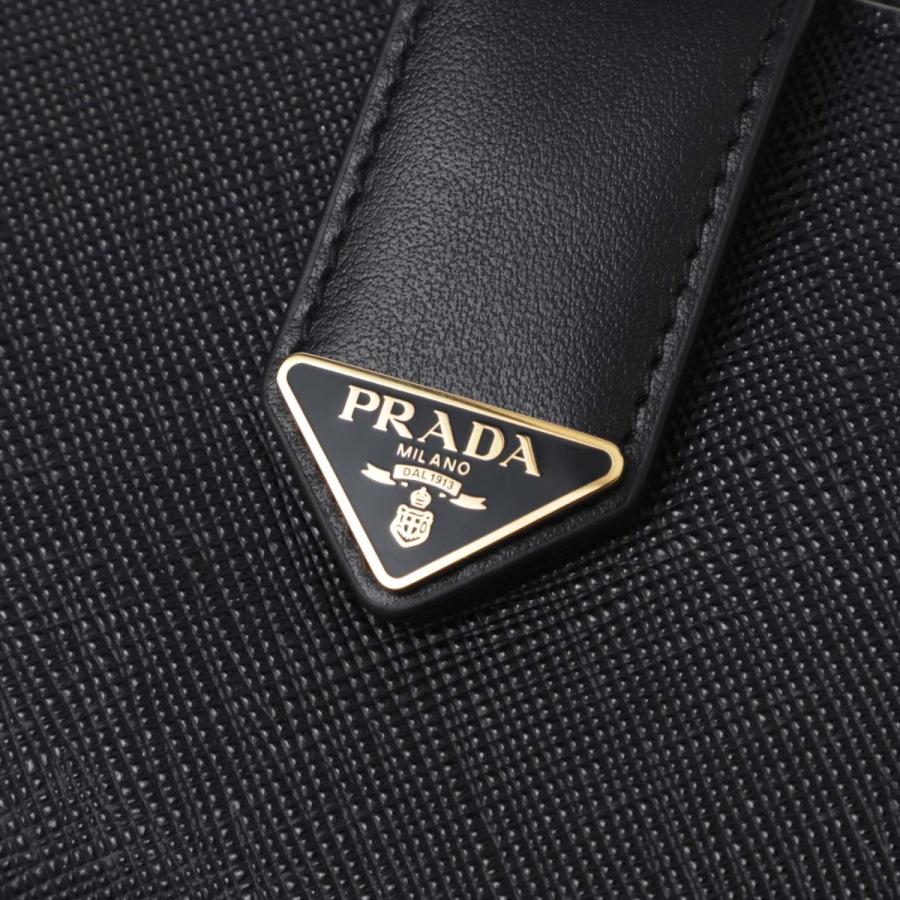 PRADA プラダ 長財布 小銭入れ付き ブラック レディース 1mv025