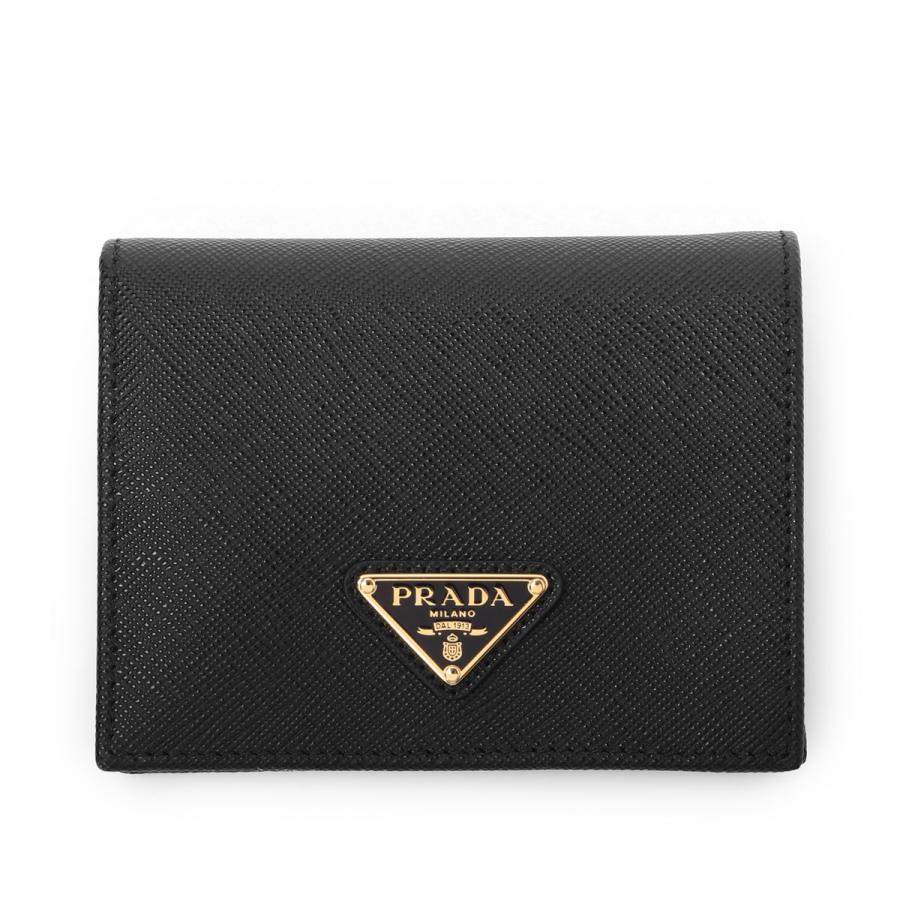 PRADA（プラダ） PRADA 2つ折り財布 小銭入れ付き SMALL SAFFIANO