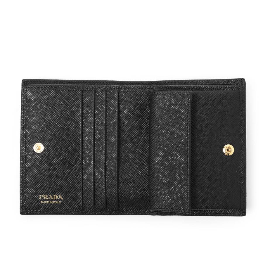 PRADA（プラダ） PRADA 2つ折り財布 小銭入れ付き SMALL SAFFIANO