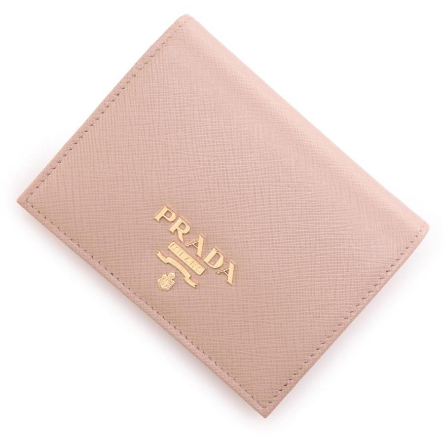 新品未使用⭐️PRADA 二つ折り財布 ベージュ Amazon | [Prada] [プラダ] 財布 二つ折り財布 トライアングル ロゴ