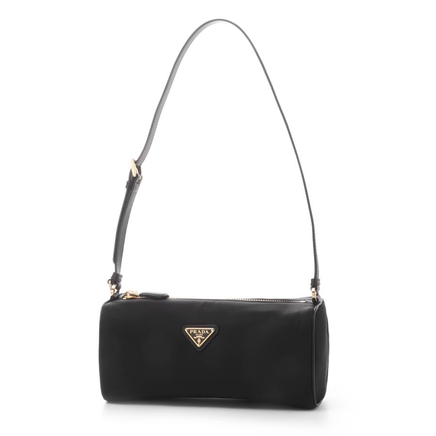 【美品】PRADA プラダ　ショルダーバッグ　ハンドバッグ　ブラック PRADA プラダ ショルダーバッグ トートバッグ