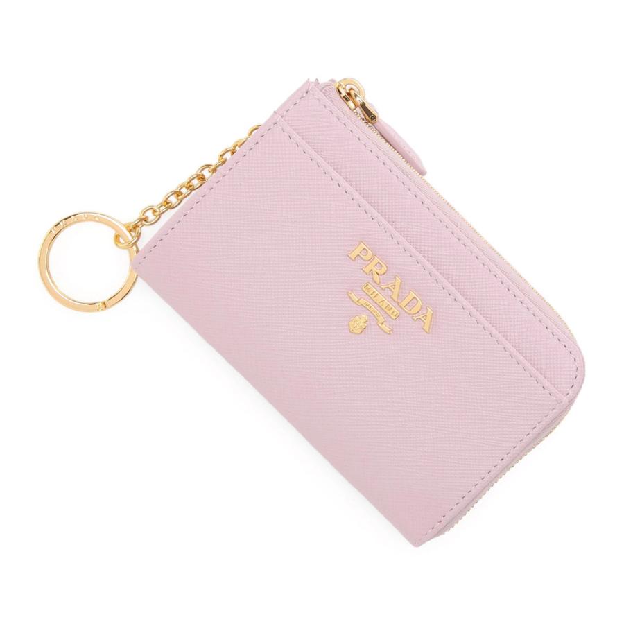 PRADA（プラダ） キーケース SAFFIANO METAL ピンク レディース 1pp122