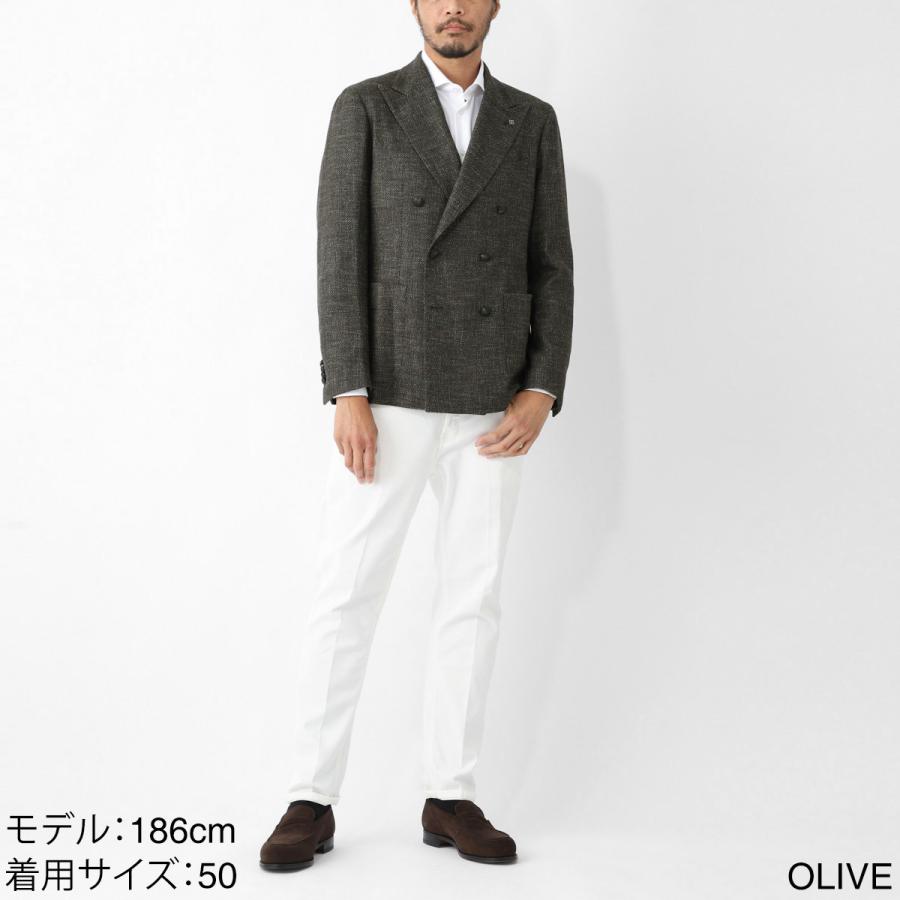 タリアトーレ TAGLIATORE ダブルジャケット MONTECARLO 大きいサイズあり グリーン メンズ 1smc20k-c90044u-v1302の画像
