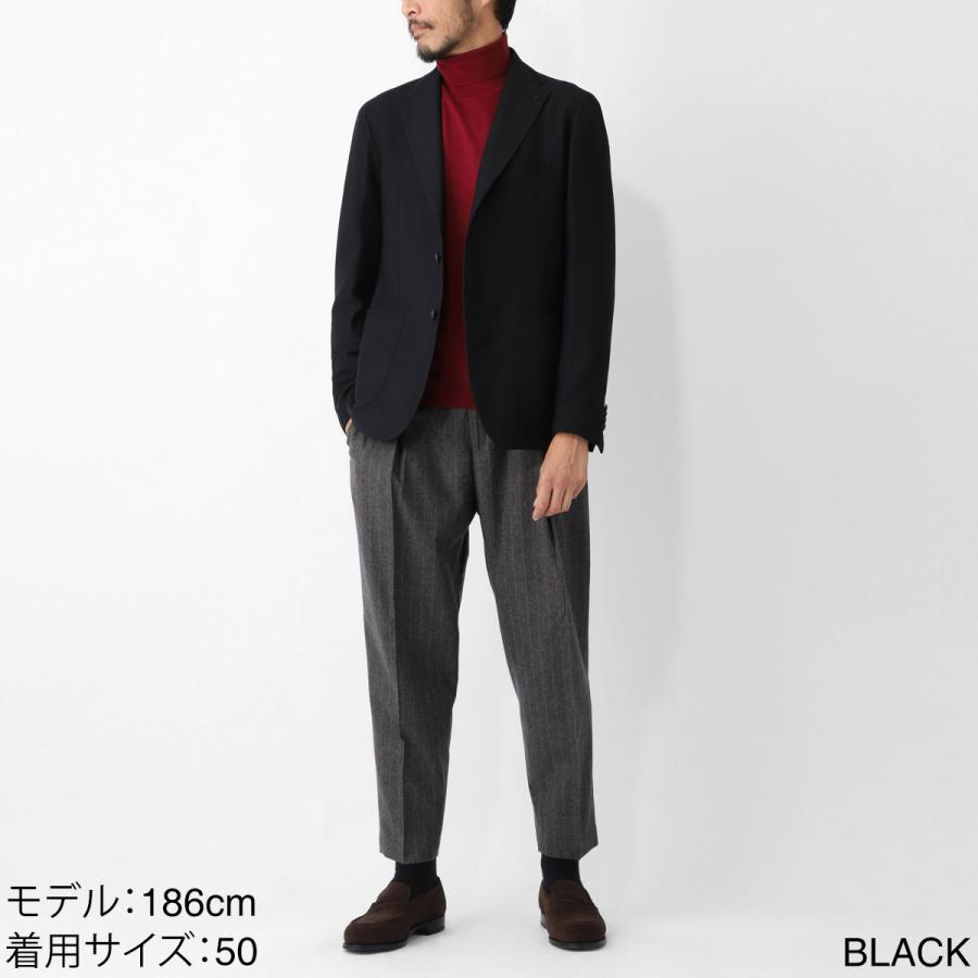タリアトーレ TAGLIATORE 2つボタン ジャケット MONTECARLO シングルジャケット 大きいサイズあり ブラック メンズ 1smc22k-550003s-n3243の画像