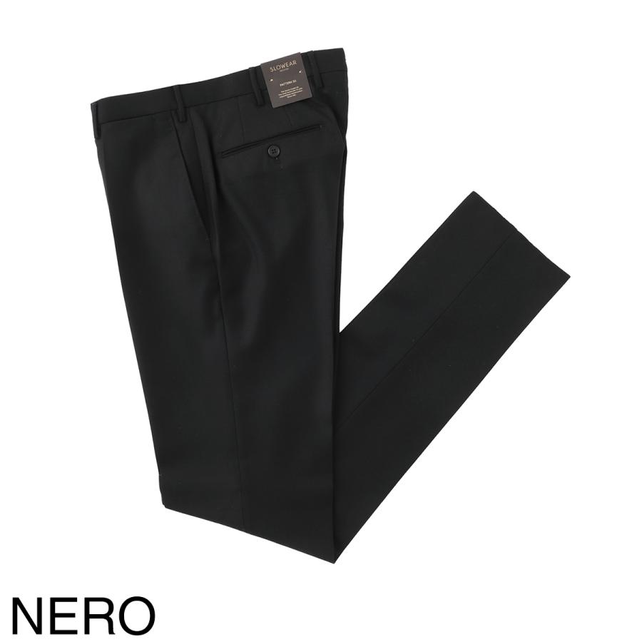 INCOTEX（インコテックス） ノープリーツ スラックス SLIM FIT 35型