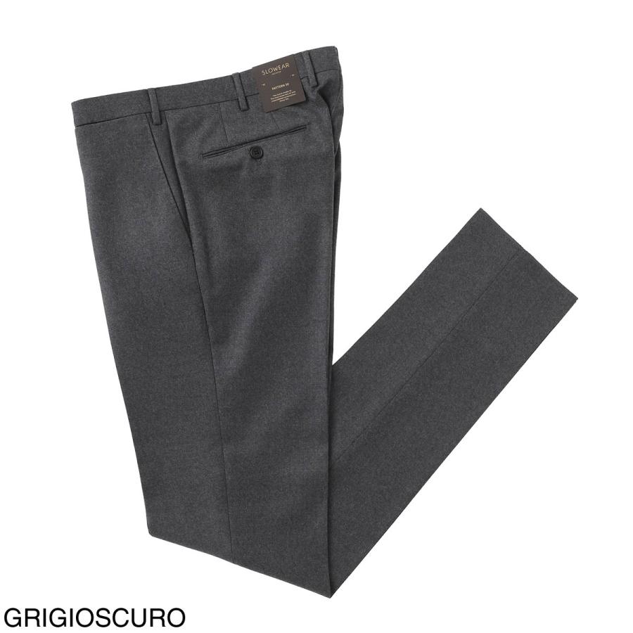 INCOTEX（インコテックス） ノープリーツ スラックス SLIM FIT 35型