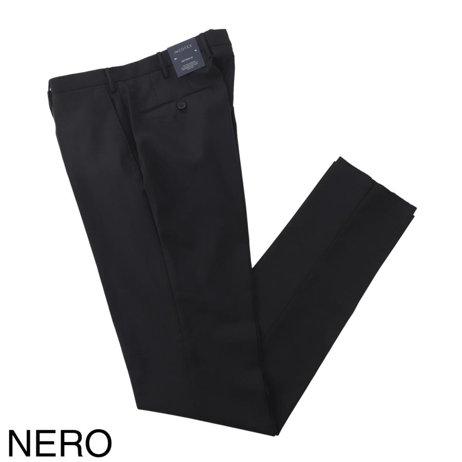 INCOTEX（インコテックス） ノープリーツ スラックス SLIM FIT 35型